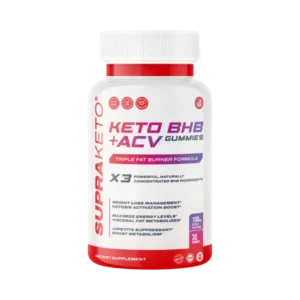 Supra Keto BHB + ACV Gummies gommose